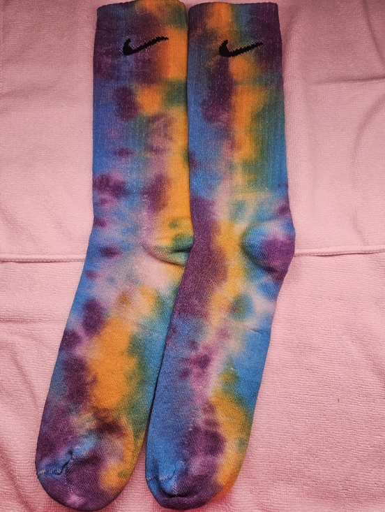 Nike Accessories - 🌊🪸Nike Socks Custom Tye Dye "Coral Reef"🌊🪸